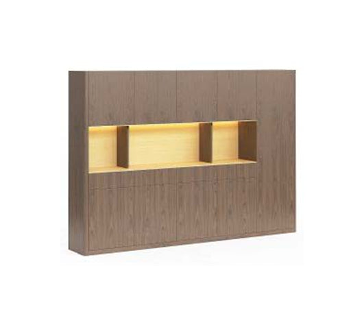 BSG-065C3120 Wood Veneer 木皮高櫃(組合櫃)-Brilliant Space