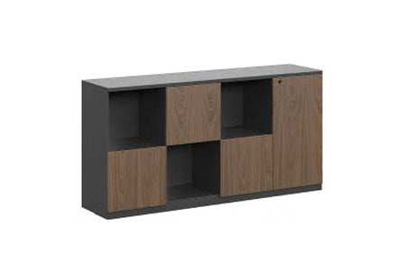 BSG-076C1808 Wood Veneer 木皮組矮櫃-Brilliant Space
