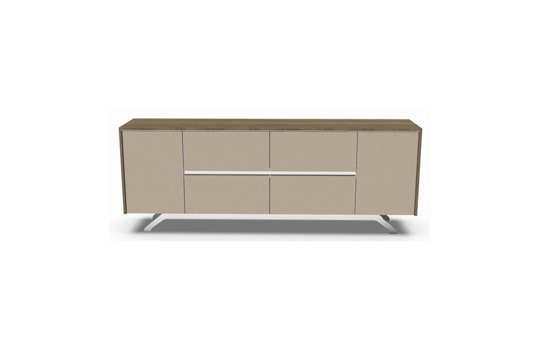 BSG-097C Wood Veneer Wardrobe 木皮矮櫃 - Brilliant Space