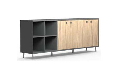 BSG-106C2408 Wood Veneer 木皮矮櫃-Brilliant Space