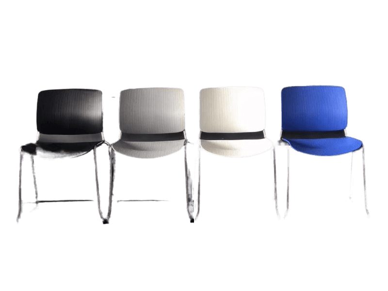 BSJ-5266-3 多功能弓型脚架叠椅📢(可加連接腳配件) - Brilliant Space Office Furniture Limited