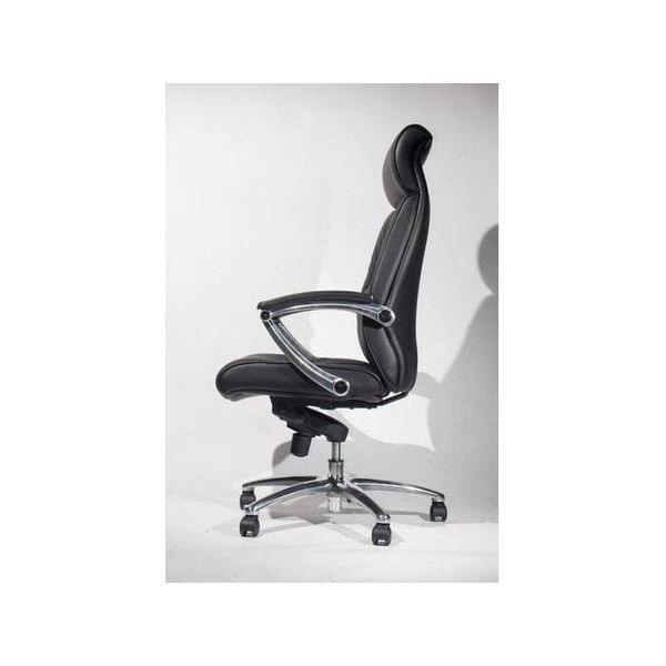 BSC-0211A 大班椅半真皮配扶手 - Brilliant Space Office Furniture Limited