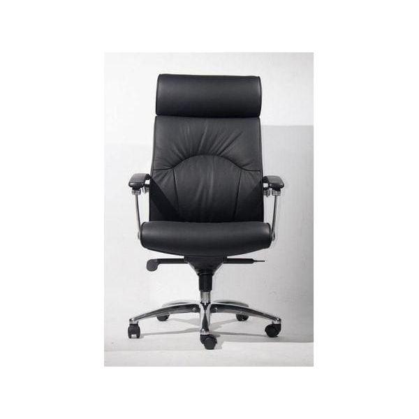 BSC-0211A 大班椅半真皮配扶手 - Brilliant Space Office Furniture Limited