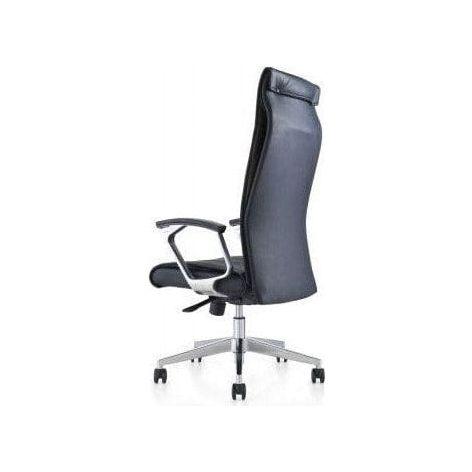 BSJ-1240A 行政座椅高背半真皮固定扶手 - Brilliant Space Office Furniture Limited