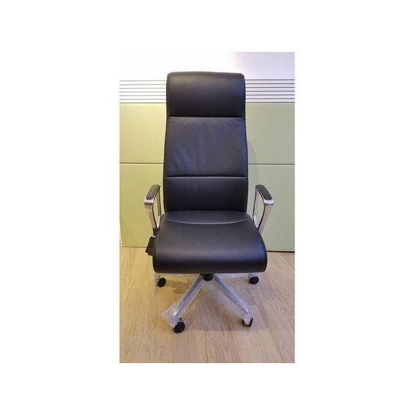 BSJ-62013A 大班椅高背半真皮配扶手 - Brilliant Space Office Furniture Limited
