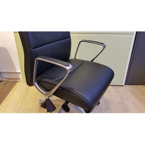 BSJ-62013A 大班椅高背半真皮配扶手 - Brilliant Space Office Furniture Limited