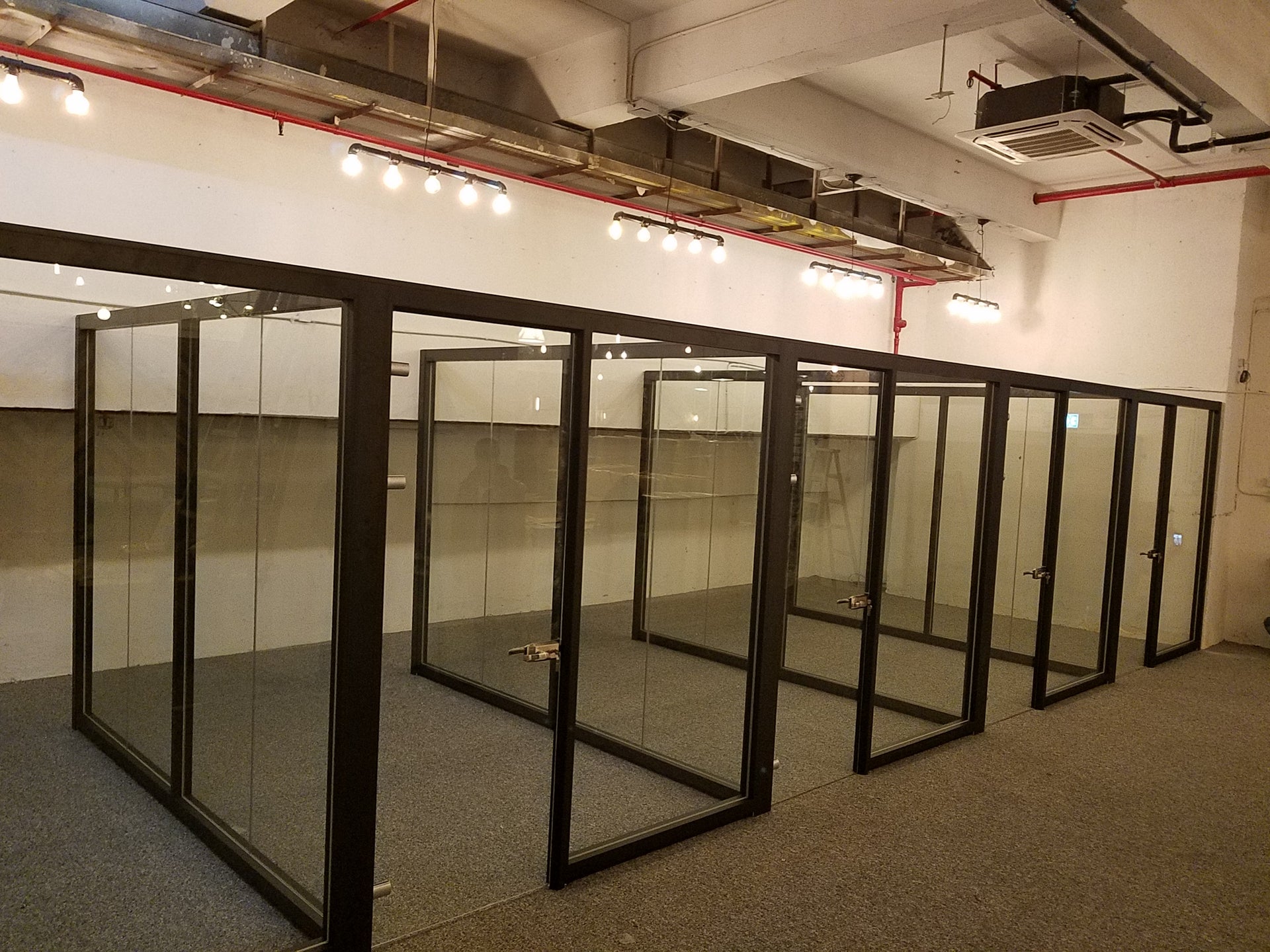 Glass System Wall#玻璃屏風