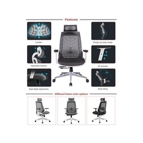 BSJ-Spider 高級職員座椅(滑坐) - Brilliant Space Office Furniture Limited