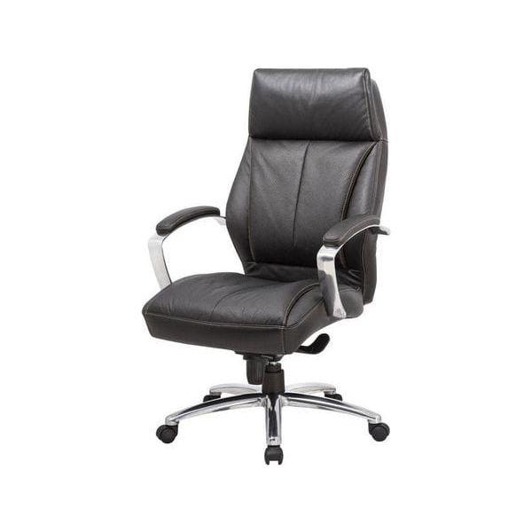 BSJ-62131E 大班椅半真皮配扶手 - Brilliant Space Office Furniture Limited