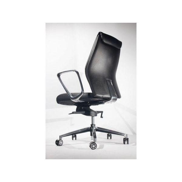BSJ-72001B 大班椅半真皮配扶手 - Brilliant Space Office Furniture Limited