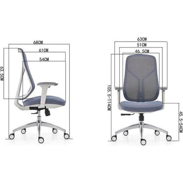 BSJ-SWAN 網背椅3D扶手 - Brilliant Space Office Furniture Limited