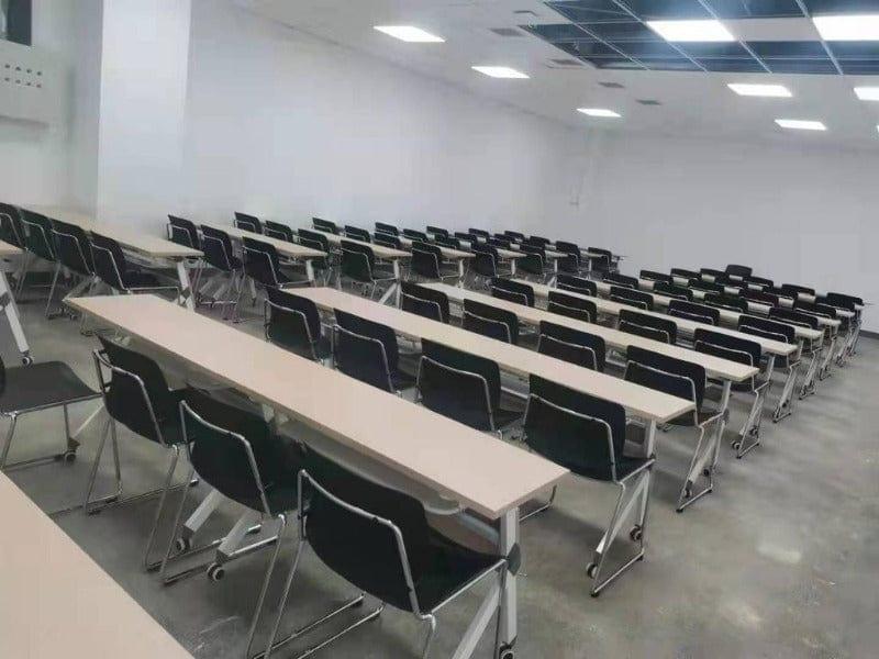 BSJ-5266-3 多功能弓型脚架叠椅📢(可加連接腳配件) - Brilliant Space Office Furniture Limited