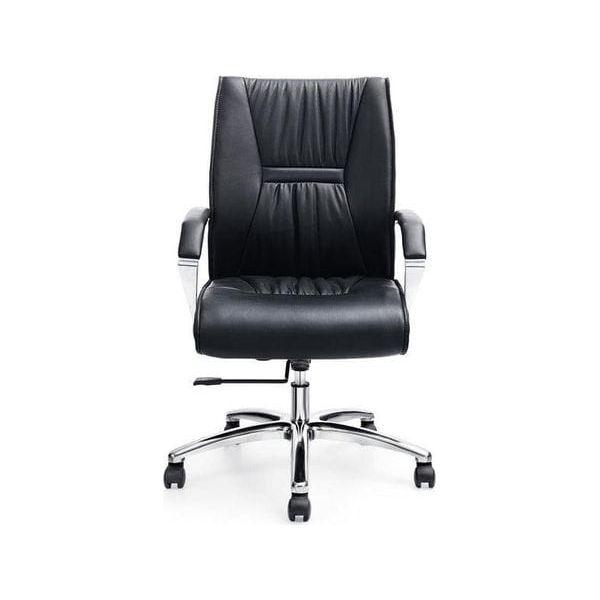 BSC-0210A 大班椅半真皮配扶手 - Brilliant Space Office Furniture Limited