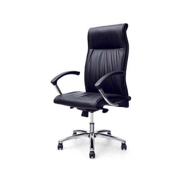 BSC-0292 大班椅半真皮配扶手 - Brilliant Space Office Furniture Limited