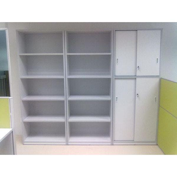 雙面板無門高柜 High Open Self Cabinet - Brilliant Space Office Furniture Limited