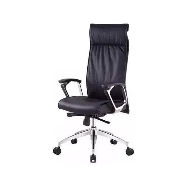 BSJ-1240A 行政座椅高背半真皮固定扶手 - Brilliant Space Office Furniture Limited