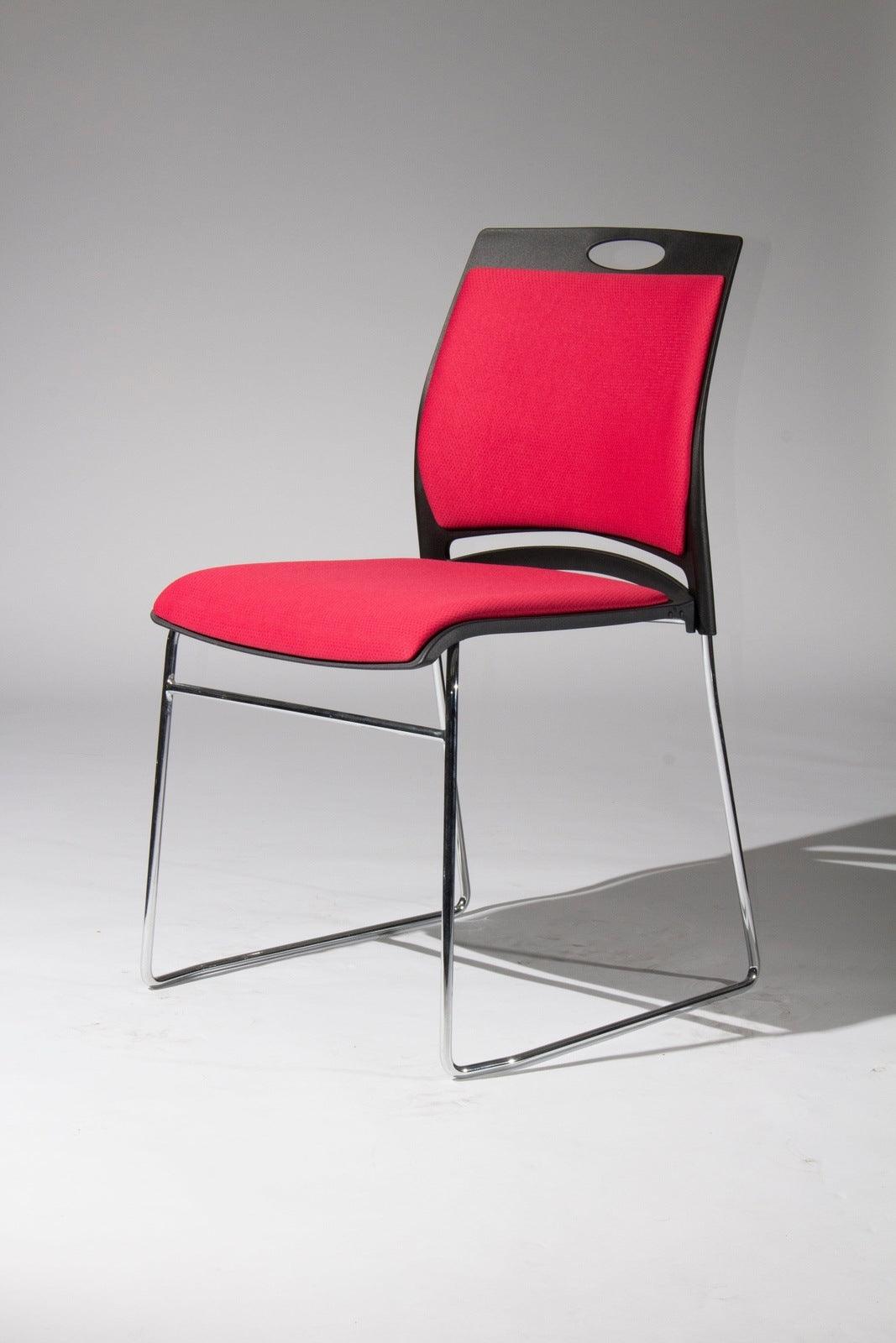 BSJ-T12631 實心電鍍弓型脚架叠椅🥇🏆 - Brilliant Space Office Furniture Limited