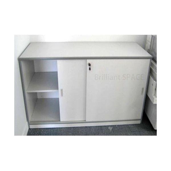 雙面板移門矮櫃 low Sliding Door Cabinet - Brilliant Space Office Furniture Limited