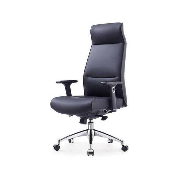 BSC-12902A-5 大班椅半真皮配扶手 - Brilliant Space Office Furniture Limited