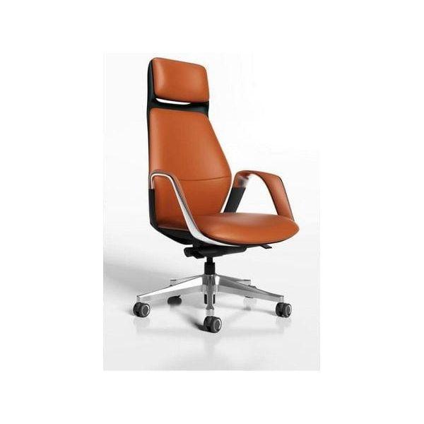 BSJ-H203DP 高級半真皮配扶手客椅 - Brilliant Space Office Furniture Limited