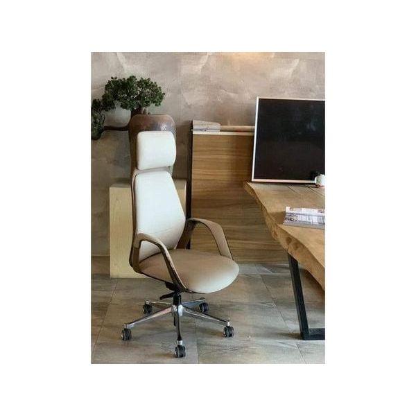 BSJ-H203DP 高級半真皮配扶手客椅 - Brilliant Space Office Furniture Limited