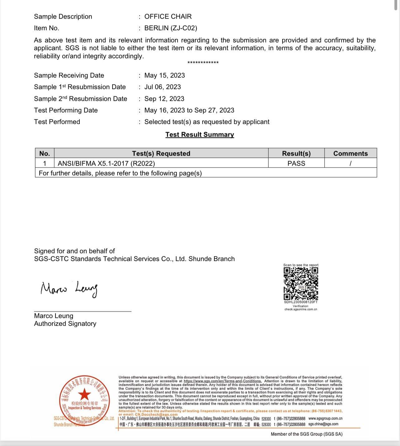 BSJ-C202 職員網背椅滑座,BIFMA 證書🤞2024新款 - Brilliant Space Office Furniture Limited
