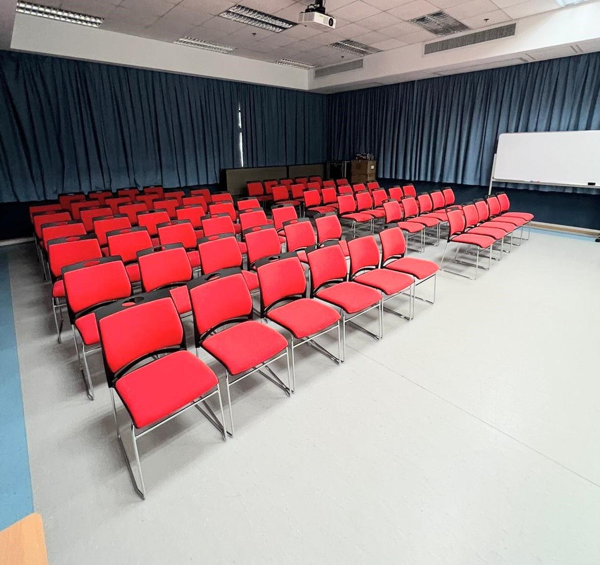 BSJ-T12631 實心電鍍弓型脚架叠椅🥇🏆 - Brilliant Space Office Furniture Limited