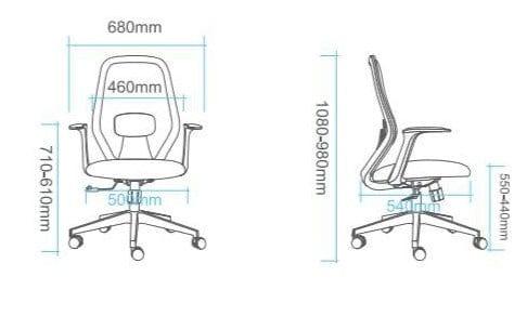 BSJ-CY22911 經濟網背椅推介😍 - Brilliant Space Office Furniture Limited