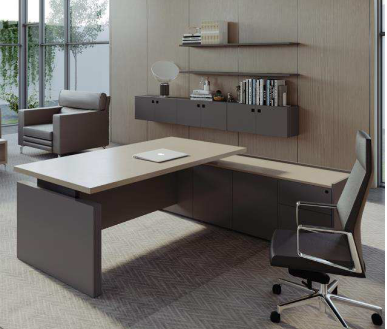 BSG-Activi Executive Desk 大班木皮檯 - Brilliant Space Office Furniture Limitedy