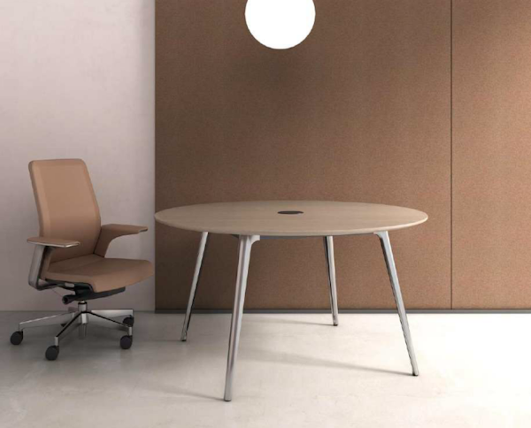Siena Round Conference Table-Brilliant Space Office Furniture Limited