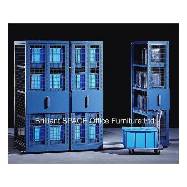 手動網狀式直推貨架 Compactus - Brilliant Space Office Furniture Limited