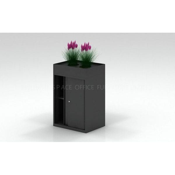 金屬製移門櫃連花槽 Sliding Door Cabinet with planter Box - Brilliant Space Office Furniture Limited