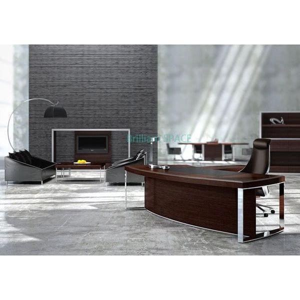 BSG-043 Executive Desk 大班木皮檯 - Brilliant Space Office Furniture Limited