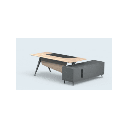 BSG Eiffel Executive Desk 大班木皮檯 - Brilliant Space Office Furniture Limited