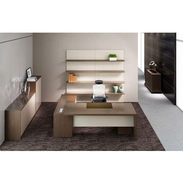 BSG-055 Executive Desk 大班木皮檯 - Brilliant Space Office Furniture Limited
