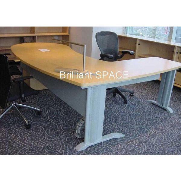 P-形工作檯 - Brilliant Space Office Furniture Limited