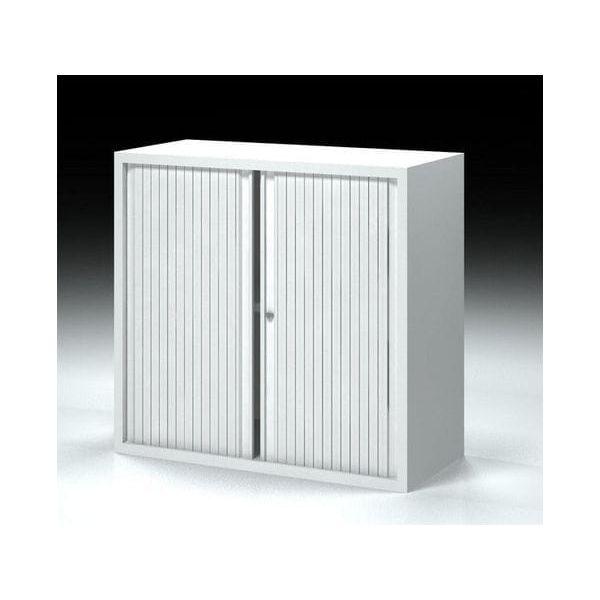 金屬製雙捲門櫃 Double Tambour Door Cabinet - Brilliant Space Office Furniture Limited