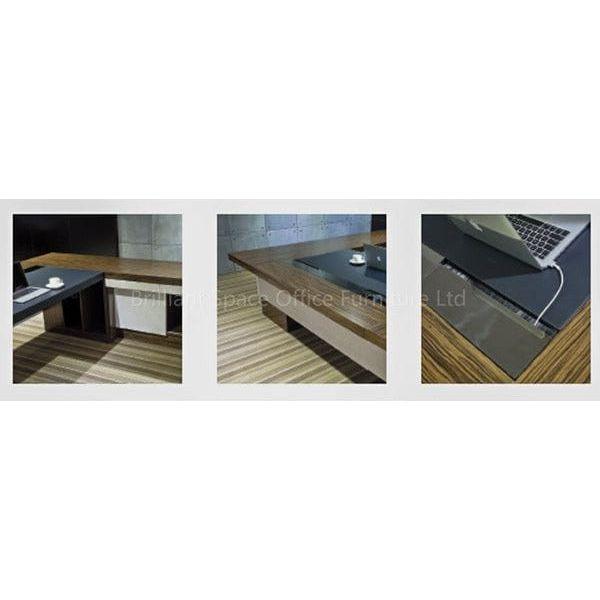 BSG-024 Executive Desk 大班木皮檯 - Brilliant Space Office Furniture Limited