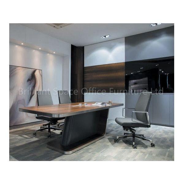 BSG-057 Ader Executive Desk 大班木皮檯 - Brilliant Space Office Furniture Limited