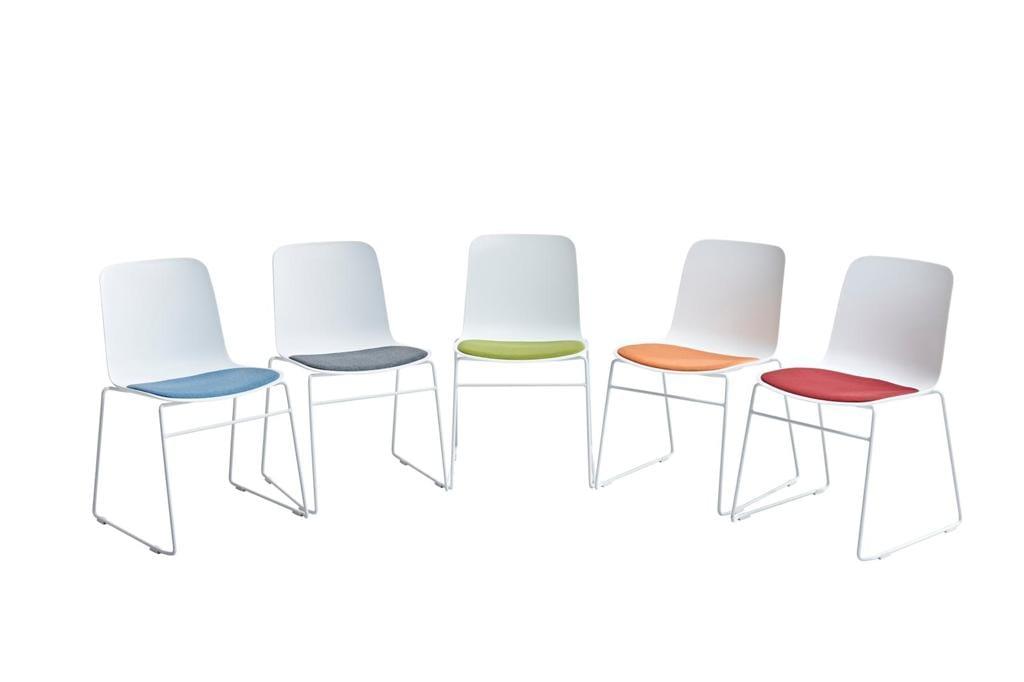 BSJ-F210D會客椅弓型脚架📢(可做阻燃) - Brilliant Space Office Furniture Limited
