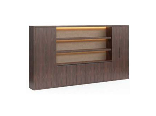 BSG-046C3020 Wood Veneer 木皮高櫃 (組合櫃)-Brilliant Space