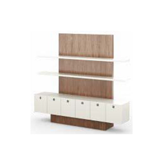 BSG-081C2420 Wood Veneer 木皮高櫃-Brilliant Space