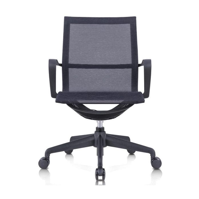 BSC-2285B 全網椅連固定扶手/會議室椅 👌