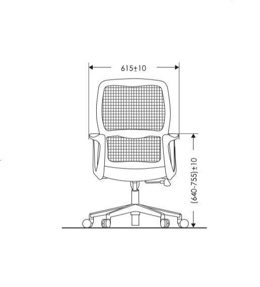 BSJ-8252 Staff Chair