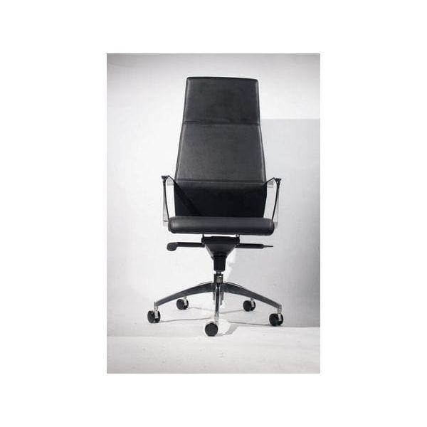 BSJ-52002A 大班椅半真皮配扶手 - Brilliant Space Office Furniture Limited