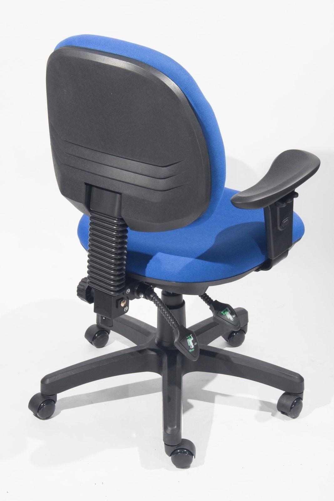 BSJ-52009 布背椅配固定扶手👍 - Brilliant Space Office Furniture Limited