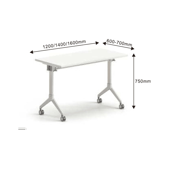 BG-SINO 高級吊掛檔板活動摺檯  Folding Desk - Brilliant Space Office Furniture Limited