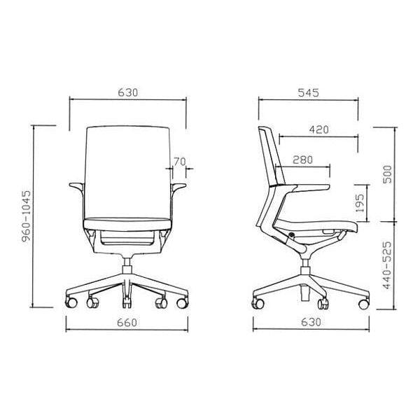 BSJ-Wing A 高級職員椅/會議室椅 - Brilliant Space Office Furniture Limited