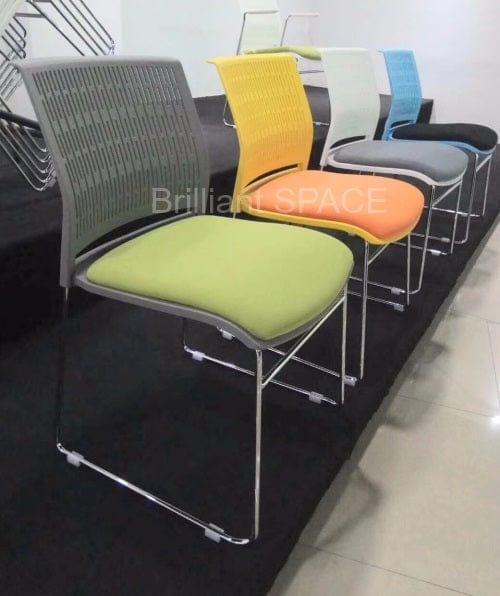 BSJ-HY2252C 多功能弓型脚架叠椅📢(可加推車) - Brilliant Space Office Furniture Limited