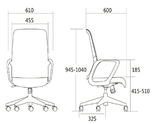 BSJ-F222B 職員網背椅🤞 - Brilliant Space Office Furniture Limited
